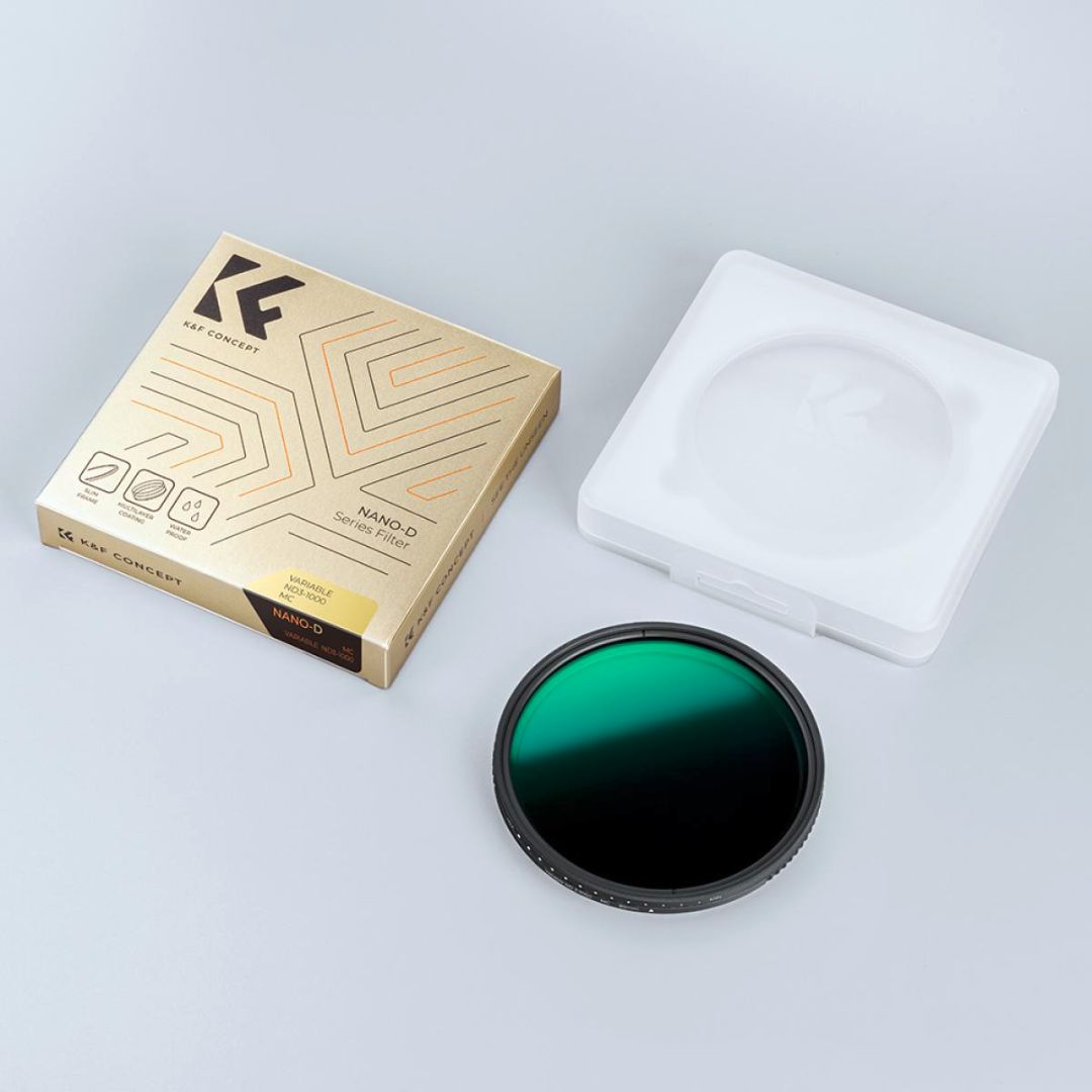 K&F Concept 62mm Variable ND Filter ND3-ND1000 (1.5-10 Stops) KF01.1834 - 5